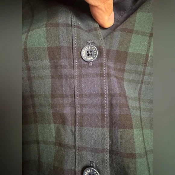 Brooks Brothers Plaid plaid Tartan Button Down Tie Dress - Picture 6 of 8